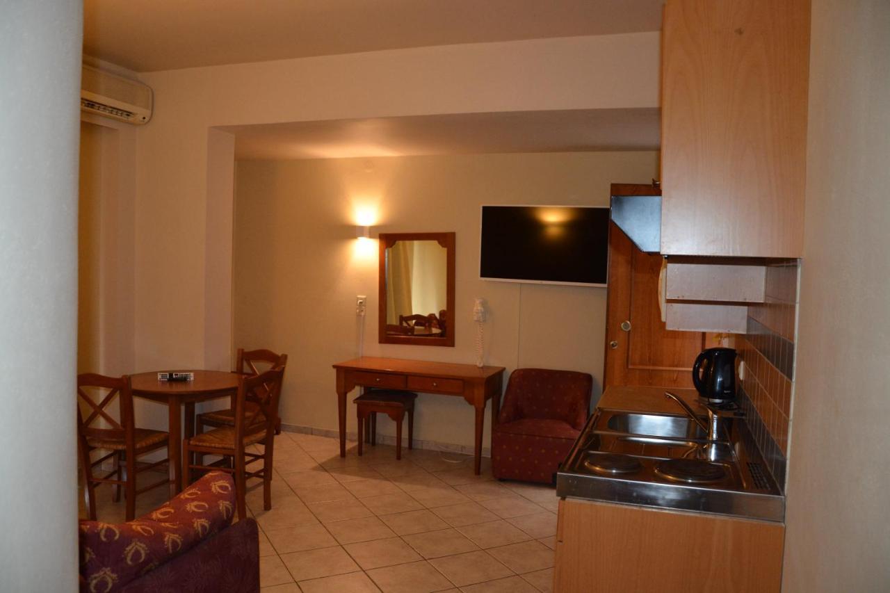Eleni Beach Apartment Stalida Bagian luar foto