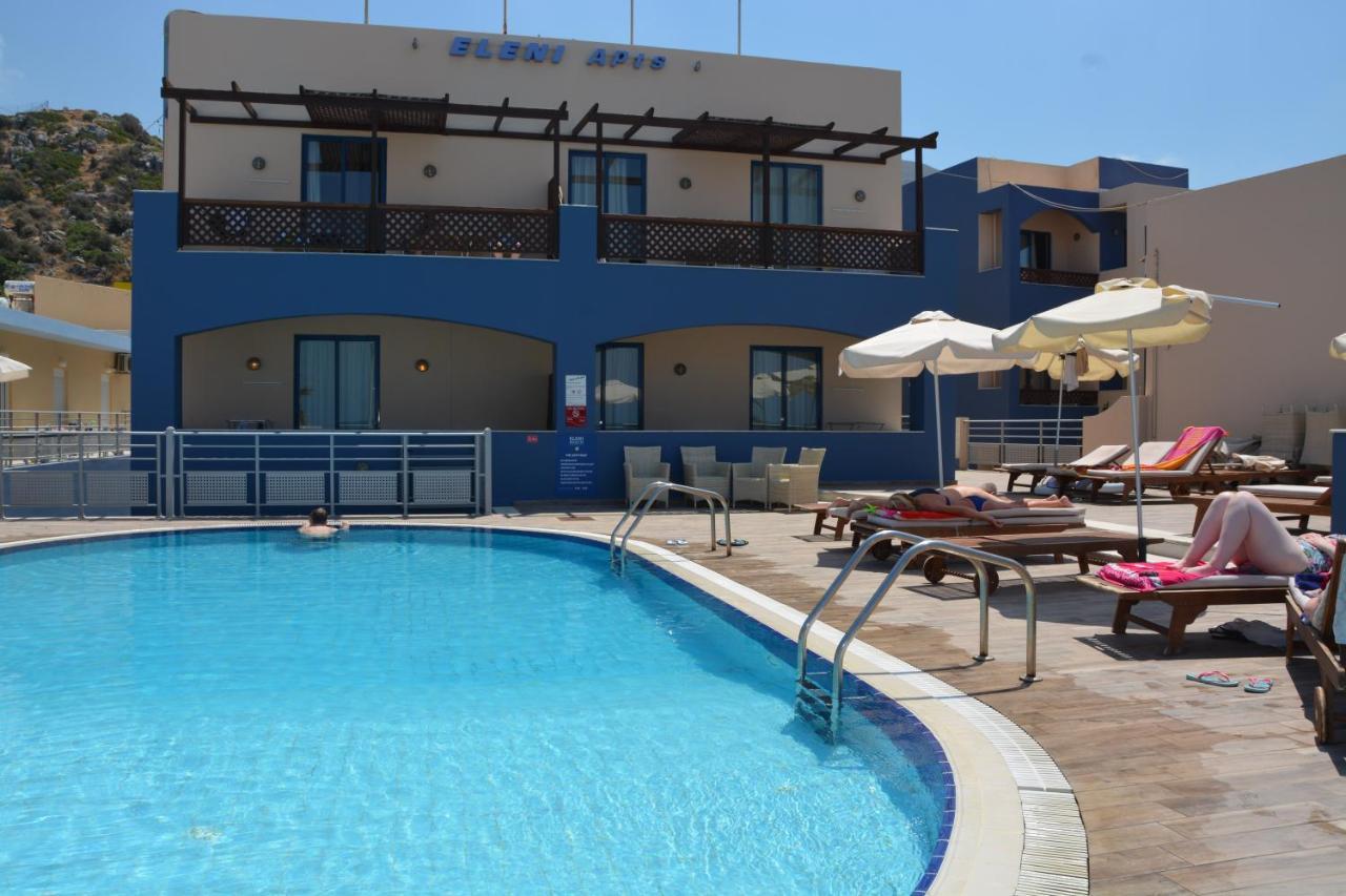 Eleni Beach Apartment Stalida Bagian luar foto