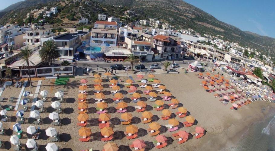 Eleni Beach Apartment Stalida Bagian luar foto