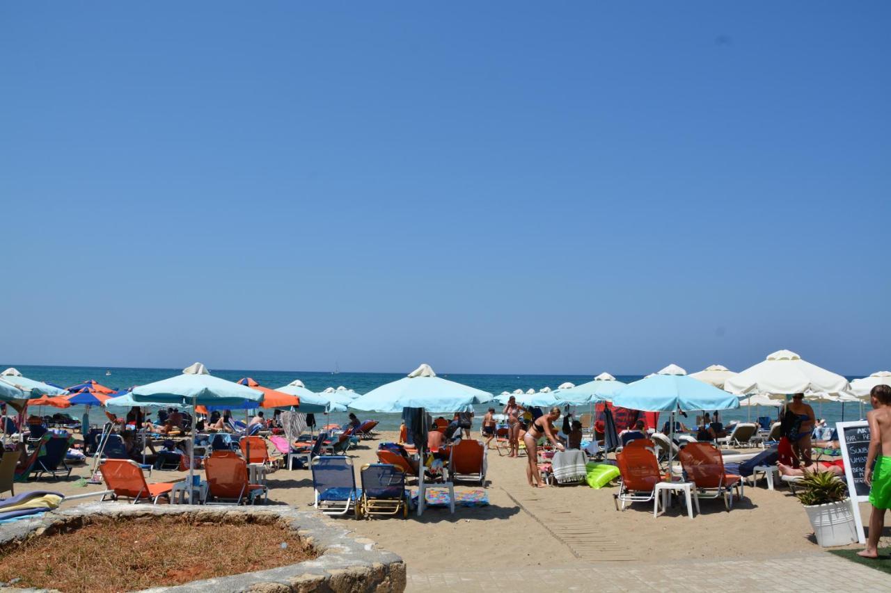 Eleni Beach Apartment Stalida Bagian luar foto