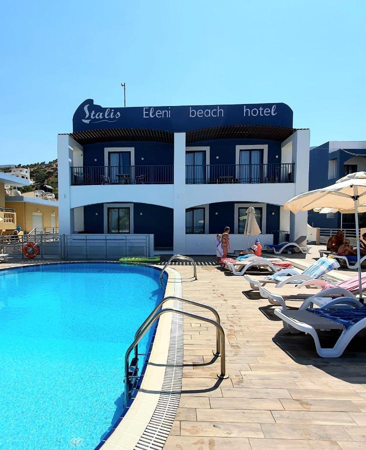 Eleni Beach Apartment Stalida Bagian luar foto